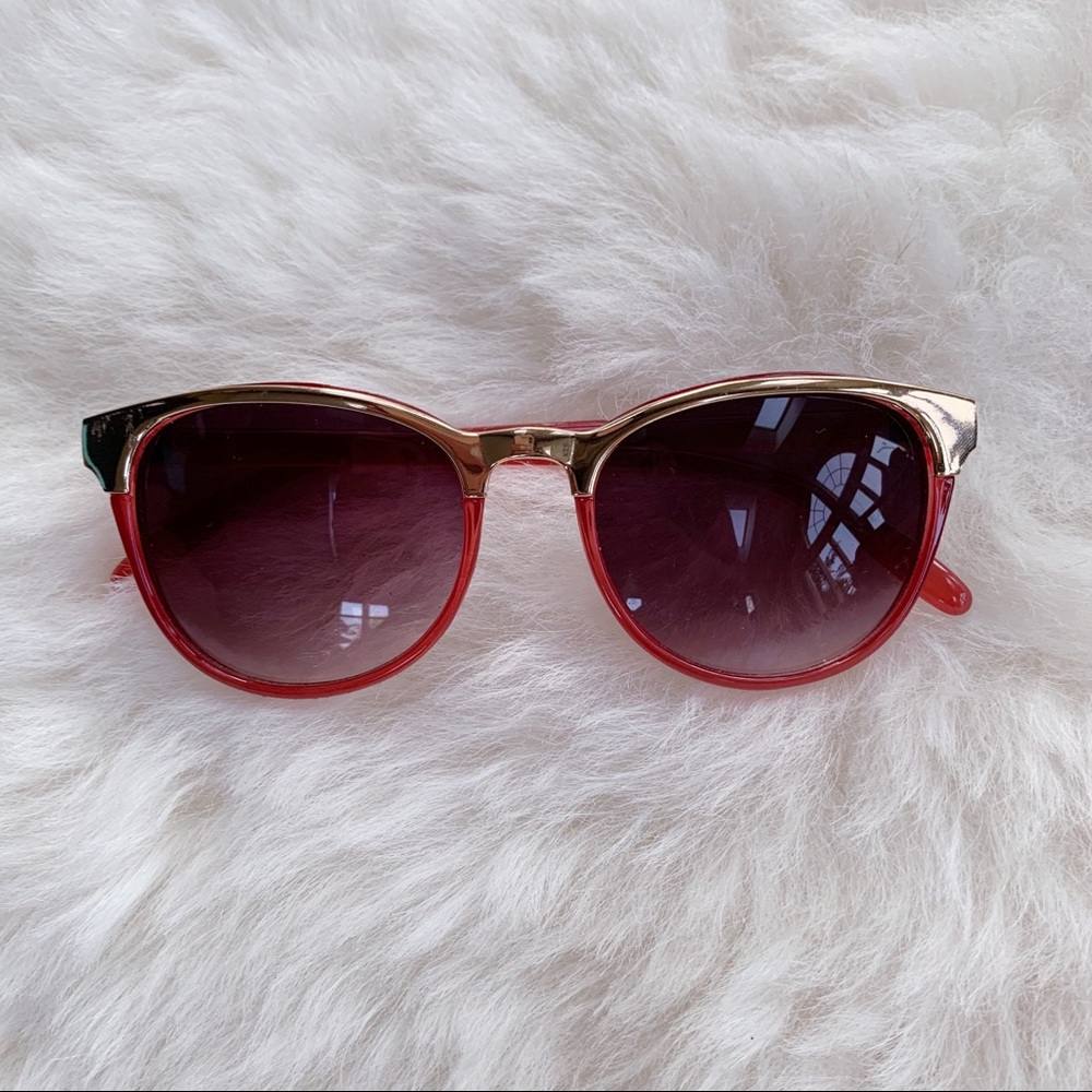 Red & Gold Sunglasses